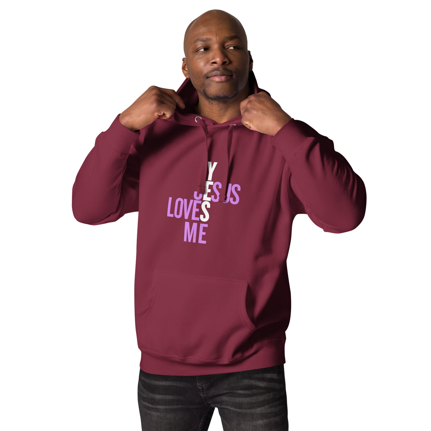 Christian Adult Unisex Hoodie: Yes Jesus Loves You