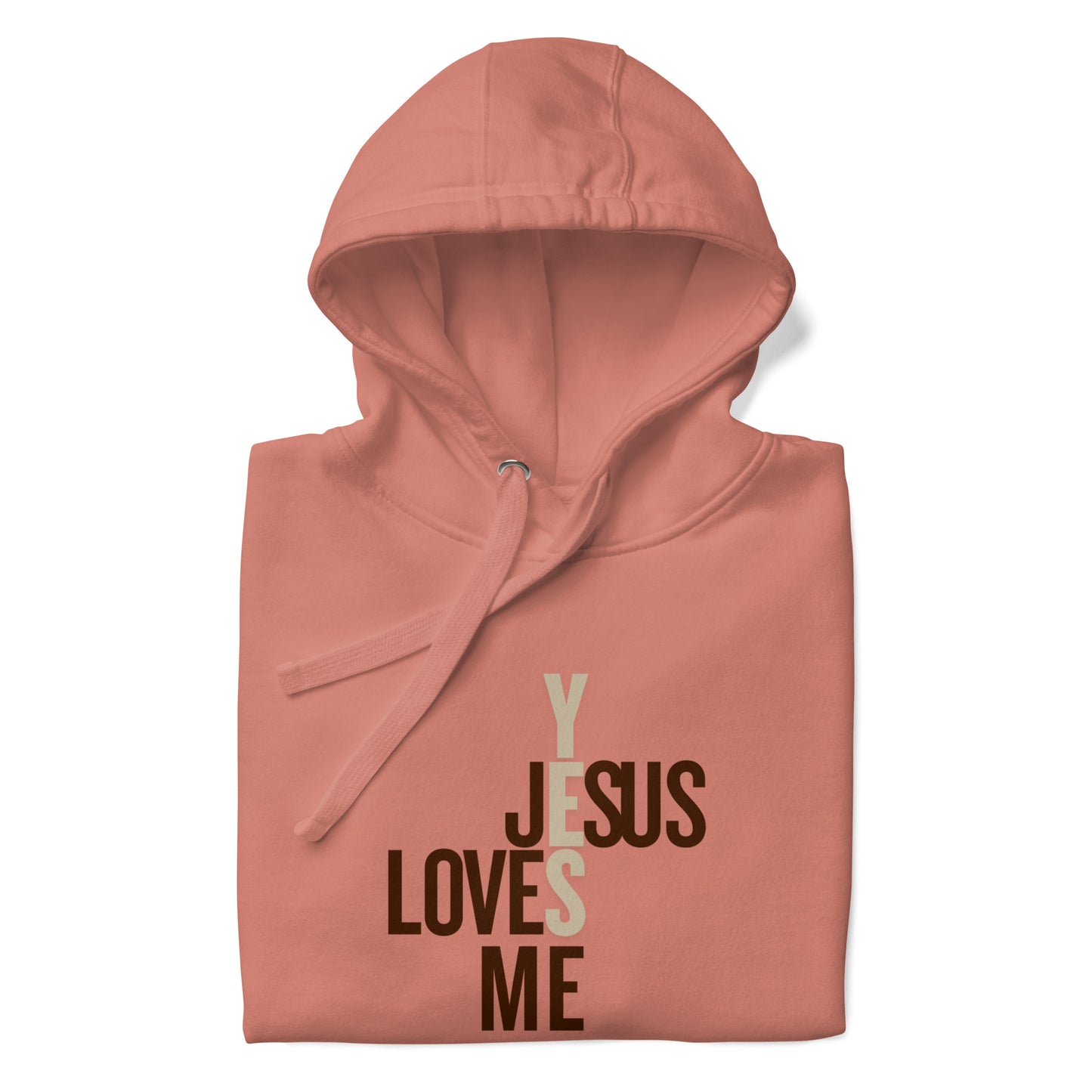 Christian Adult Unisex Hoodie, Yes, Jesus Loves Me