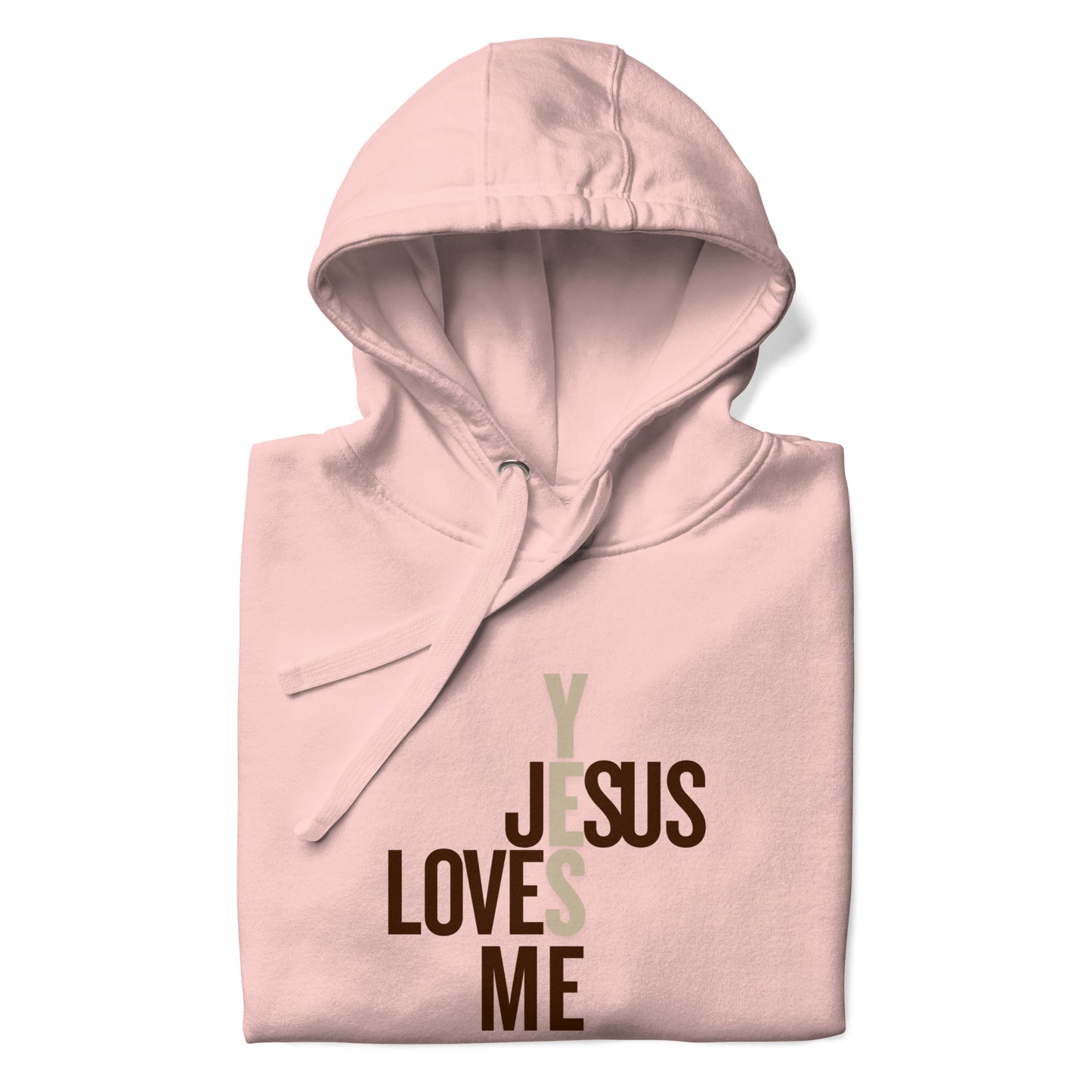 Christian Adult Unisex Hoodie, Yes, Jesus Loves Me