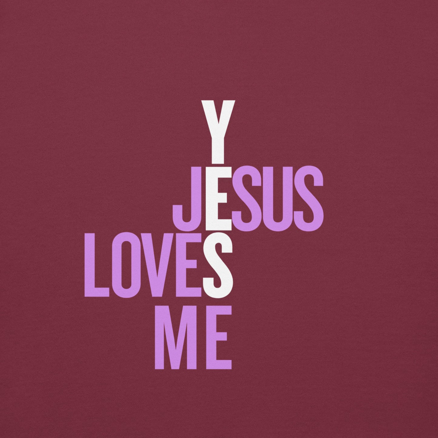 Christian Adult Unisex Hoodie: Yes Jesus Loves You